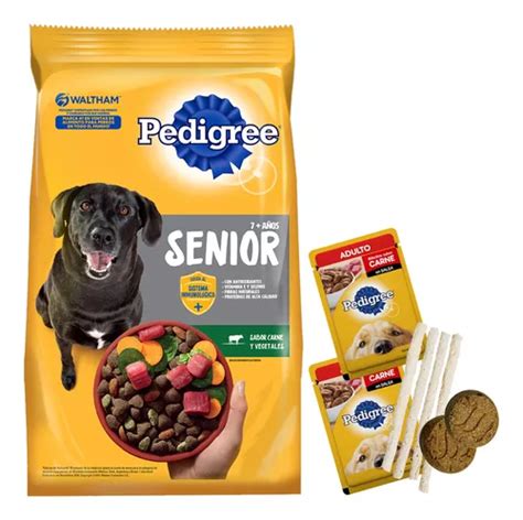 Comida Perro Pedigree Adulto Mayor 21 Kg Regalo Envío Cuotas Sin