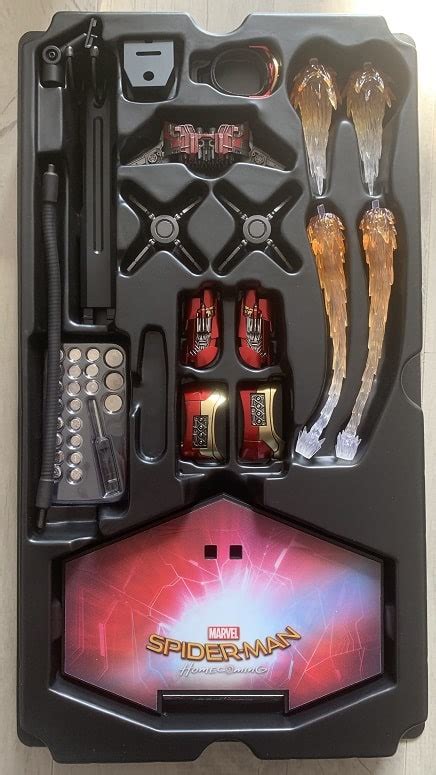 IRON MAN MARK XLVII Scale Figure MMS D SPIDER MAN HOMECOMING HOT TOYS Cawette Jones