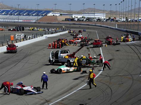 Indy 500 Winner Dies After Massive Crash In Vegas : NPR