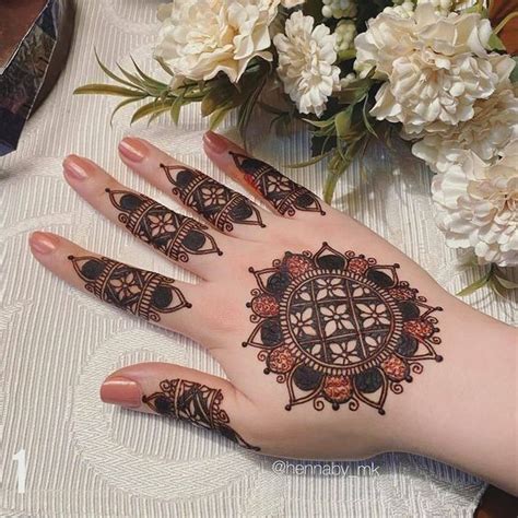 Soo Beautiful New Mandala Goll Tikki Mehndi Designs Collections