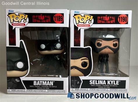 Funko Pop Batman Selina Kyle Figures In Box Shopgoodwill