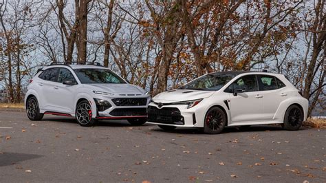 Hyundai Kona N Vs Toyota Gr Corolla Hot Hatchback Comparison