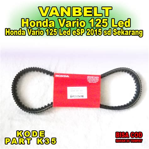 Vanbelt Vario 125 Led Van Belt Honda Vario 125 Led V Belt Vario 125 New