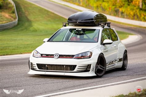 Volkswagen Golf Gti Mk7 Pandem Rocket Bunny Llantas Vossen Vps 317 Alldesign