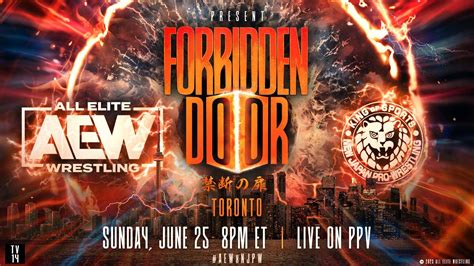 Aew X Njpw Forbidden Door 2023 Card How To Watch Predictions