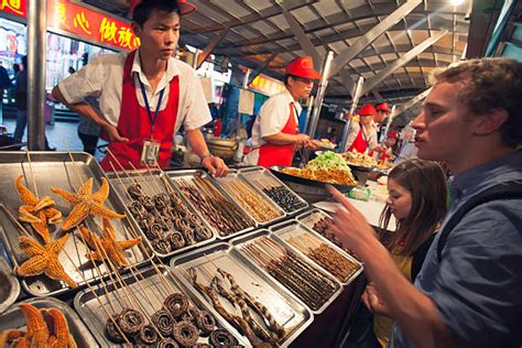 280+ Exotic Food Market In Beijing China Stock Photos, Pictures ...