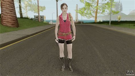 Claire Redfield Classic Suit Re2 Remake For Gta San Andreas