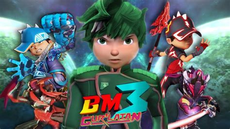 Boboiboy The Movie 3 Gurlatan Official Monsta Kuasa Elemental Tahap