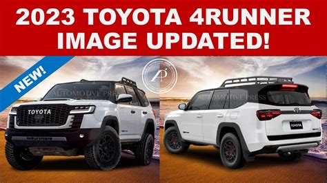 ENGINEER PREDICTS 2023 TOYOTA 4RUNNER DESIGN - 6th Gen 4runner Front & Rear Renders UPDATED!