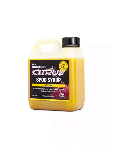 Liquide Boost Nash Citruz Spod Syrup Yellow Crazy Peche Fr