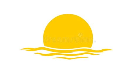 Logotipo do por do sol ilustração do vetor Ilustração de solar 100893223