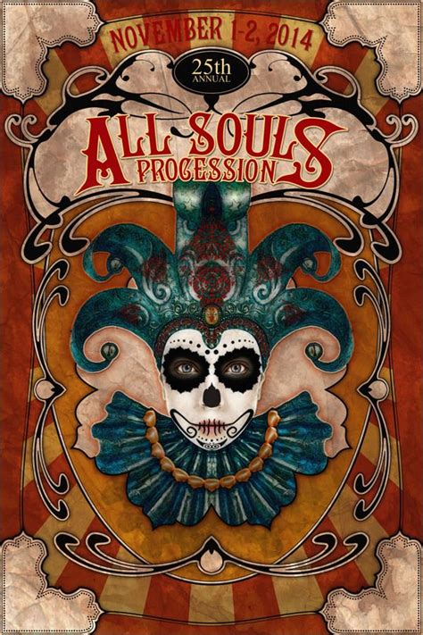 2014 All Souls Poster Contest by Thomas Valentine, via Behance | Rock ...