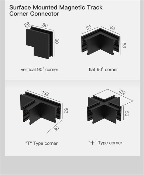 Xrzlux Modern Surface Mounted Magnetic Track Light System M Dc V