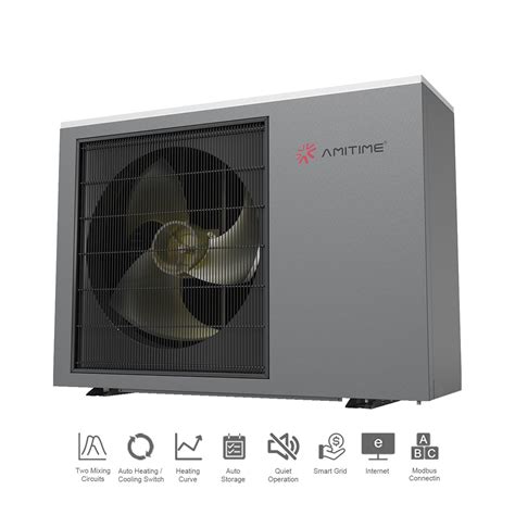 R32 12kW Dc Inverter Heat Pump Air To Water Heat Pump Heater China