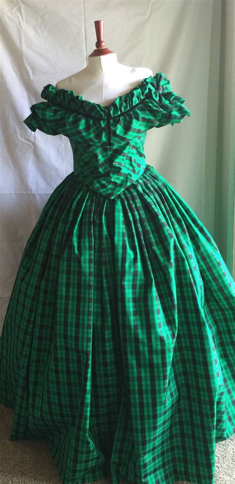 Custom Civil War Ball Gown Southern Belle Costume