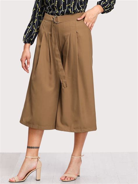 Wide Leg Capri Pants Stylish And Comfortable