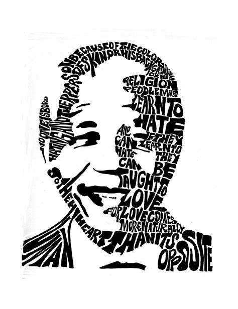 Nelson Mandela Drawing Easy Sketch Coloring Page