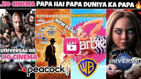 Jio Cinema Deal With NBC Oppenheimer Barbie The Office Game Of