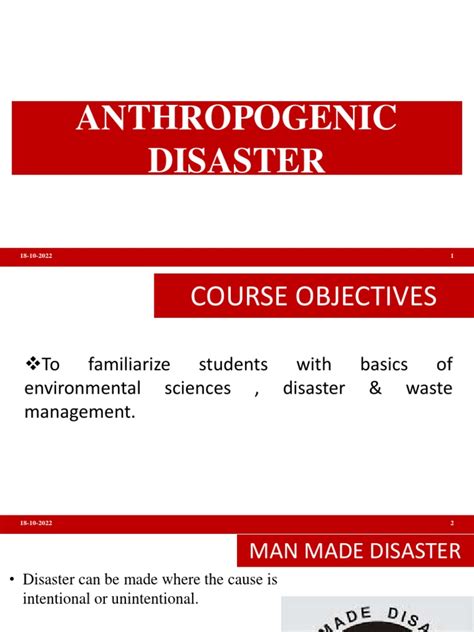 Anthropogenic Disaster | PDF | Influenza | Traffic Collision