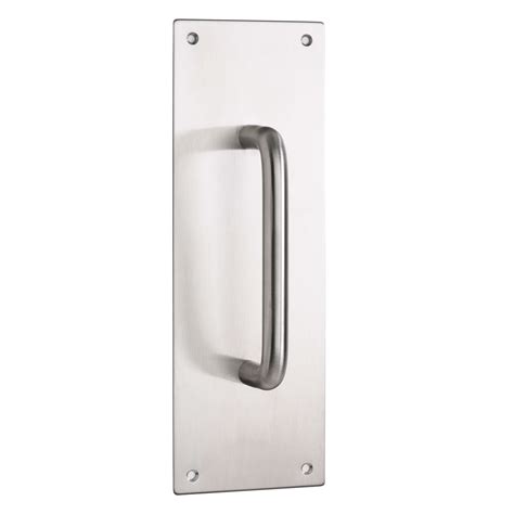 150 X 16 D Pull On 300 X 100 X 2mm Plate Satin Stainless Steel Lemaar