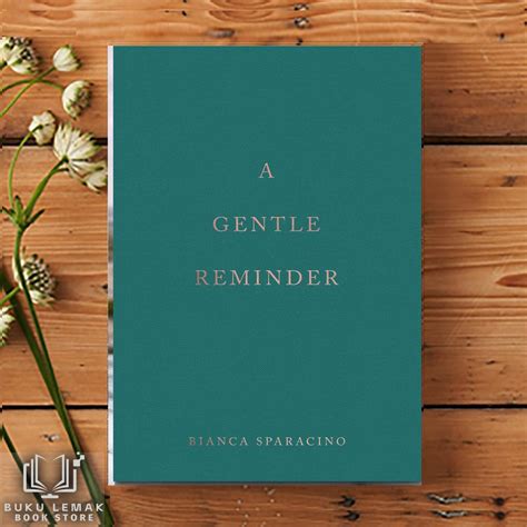 A Gentle Reminder By Bianca Sparacino Shopee Malaysia