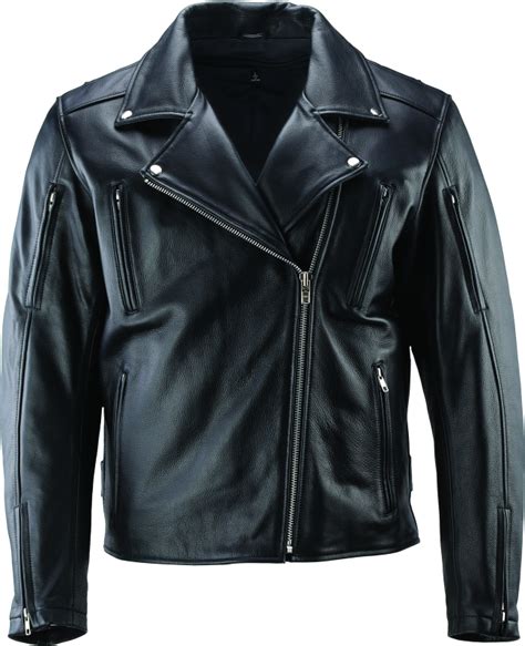 River Road Ironclad Classic Leather Jacket Black Small 094369 Rca