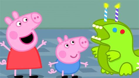 🎂 Peppa Pig Celebrates George Pigs Birthday Youtube