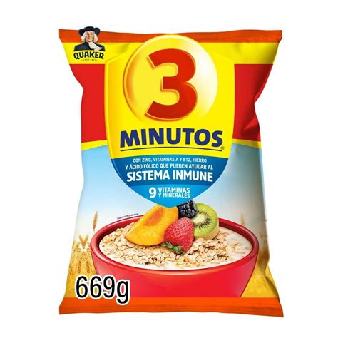 Avena Quaker Minutos S Mola De Trigo G Walmart