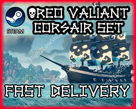 Sea Of Thieves Valiant Corsair Oreo Ship Set STEAM Etsy De