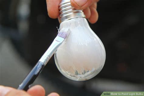 3 Ways To Paint Light Bulbs Wikihow