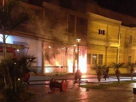 Un Incendio Consumi Una Vivienda En Pleno Paseo Baquedano Durante Esta