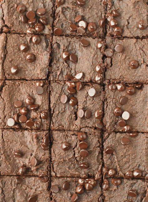 Chocolate Chickpea Brownies The Conscious Plant Kitchen