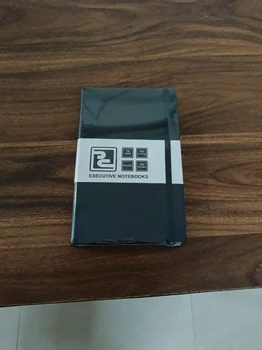 Perfect Bound Paper Cover Black Paperclub Executive Series Notebook