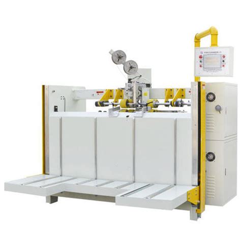 Semi Automatic Double Head Double Servo Box Stitching Machine At 950000