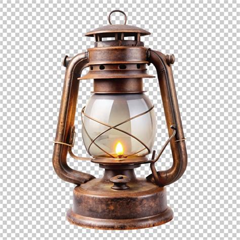 Premium Psd Antique Kerosene Lantern