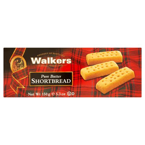 Walkers Pure Butter Shortbread 150g