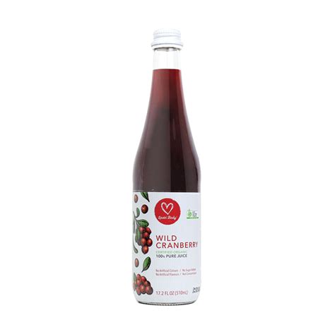 Certified Organic 100% Pure Juice Wild Cranberry - Premium Gourmet Food