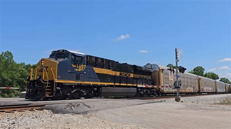 Massive Csx Action With Two Heritage Units Rf P Monon