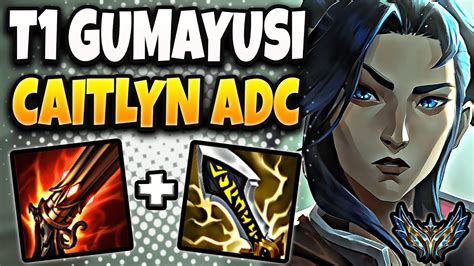 T1 Gumayusi Caitlyn Vs Jhin ADC Korea Challenger Patch 13 19 YouTube