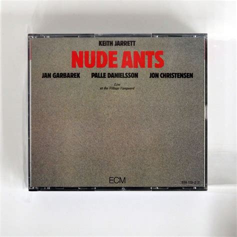 KEITH JARRETT NUDE ANTS LIVE AT THE VILLAGE VANGUARD ECM RECORDS ECM