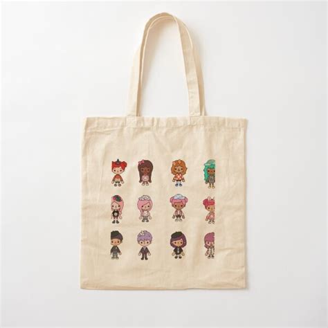 Toca Boca Toca Boca 2021 Toca Life World Tote Bag By Rajiinom Redbubble