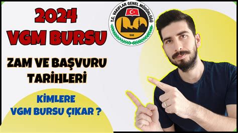 2024 VGM BURSU VAKIFLAR GENEL MÜDÜRLÜĞÜ BURS BAŞVURUSU VGM BURSU NE