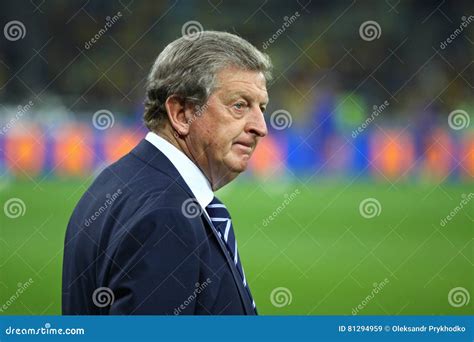 Roy Hodgson Manager Of England National Football Team Editorial Stock