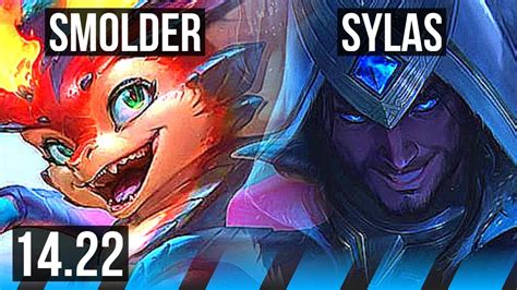 SMOLDER Vs SYLAS MID KR Master 14 22 YouTube