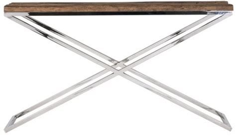 Kensington Console Table In Stainless Steel Dansk