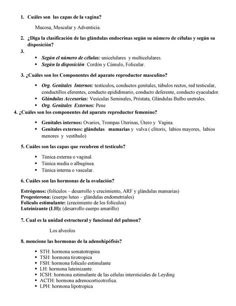 Examen preguntas y respuestas Cuáles son las capas de la vagina Mucosa Muscular y