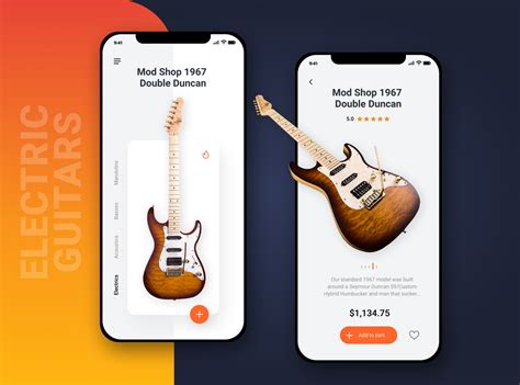 Electric Guitar By Elena Heaven On Dribbble