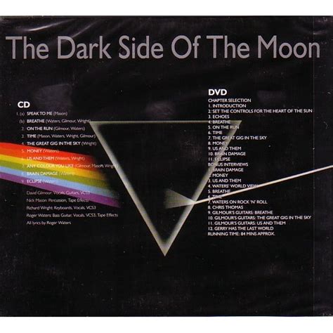 THE DARK SIDE OF THE MOON CD+DVD by PINK FLOYD, CD x 2 with avefenixrecords - Ref:114836503