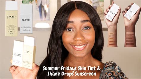 NEW SUMMER FRIDAYS SHEER SKIN TINT SHADE 6 SHADE 7 SHADE 8 SHADE 9