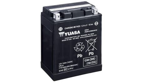 Ytx Ah Bs Cp V Yuasa High Performance Mf Vrla Battery